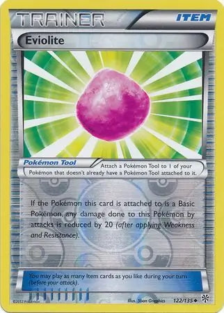 Plasma Storm Eviolite #122/135 reverse holo
